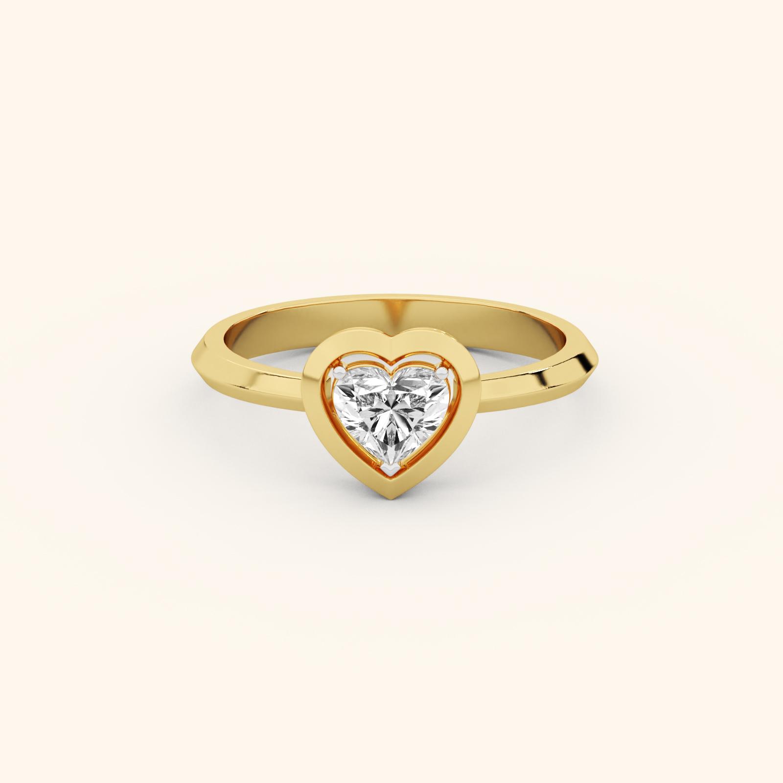 TrueLove Heart Diamond Ring