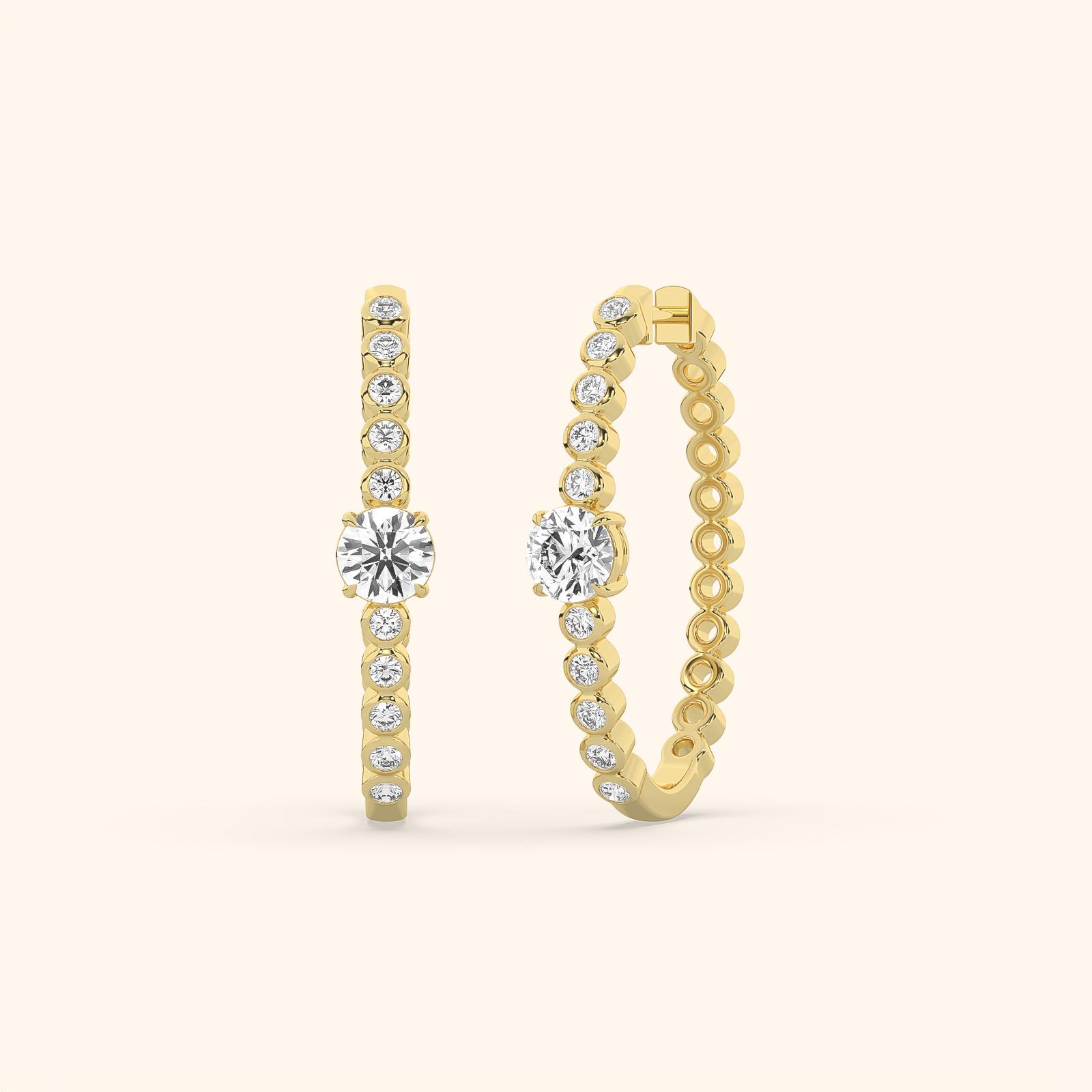 Elegance Grand  Diamond Earrings