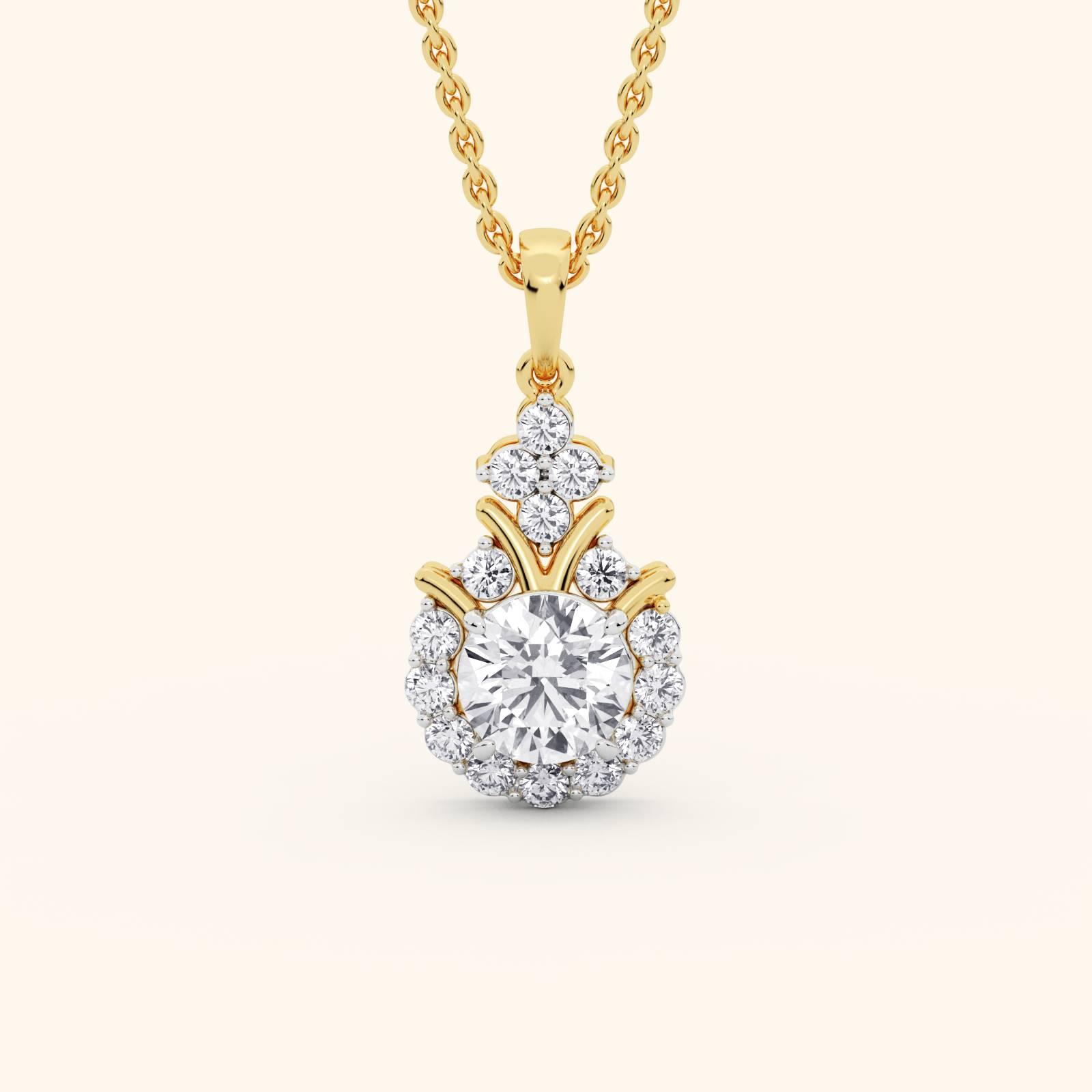 Royal Bloom Diamond Pendant