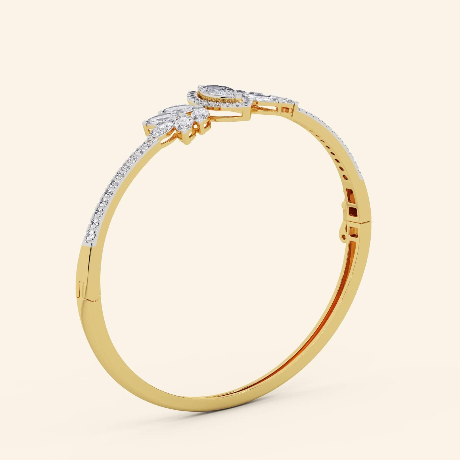 Contemporary Diamond Bracelet