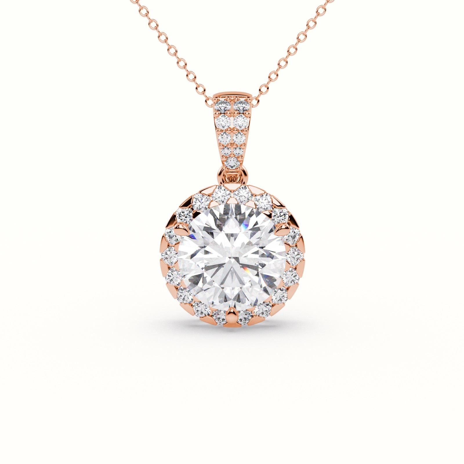 Claaic Sparkle Solitaire Pendant