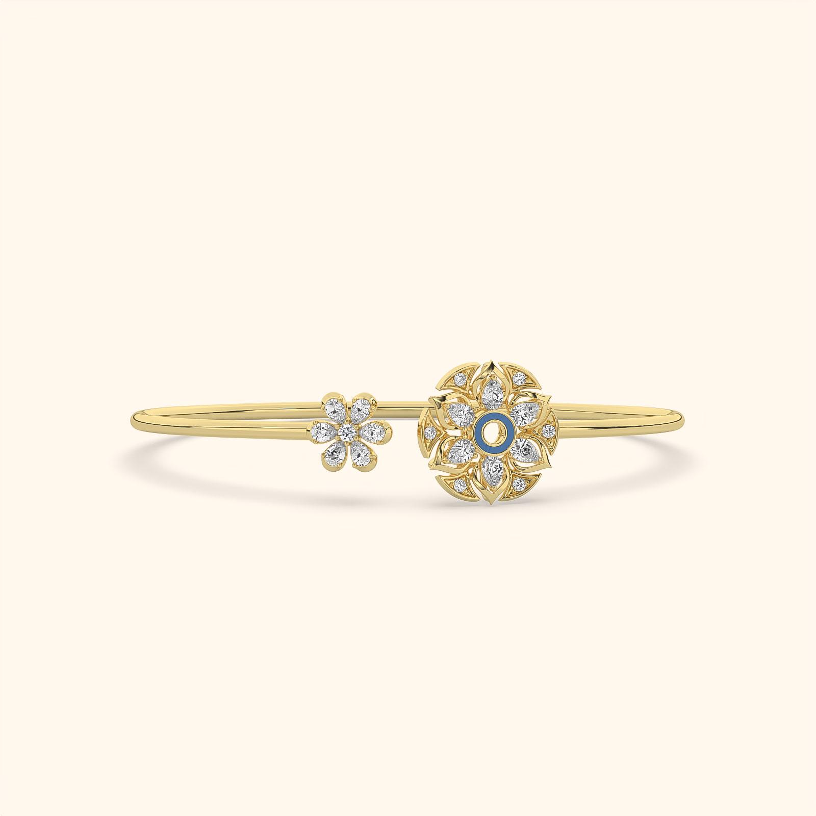 Minimal Diamond Bracelet