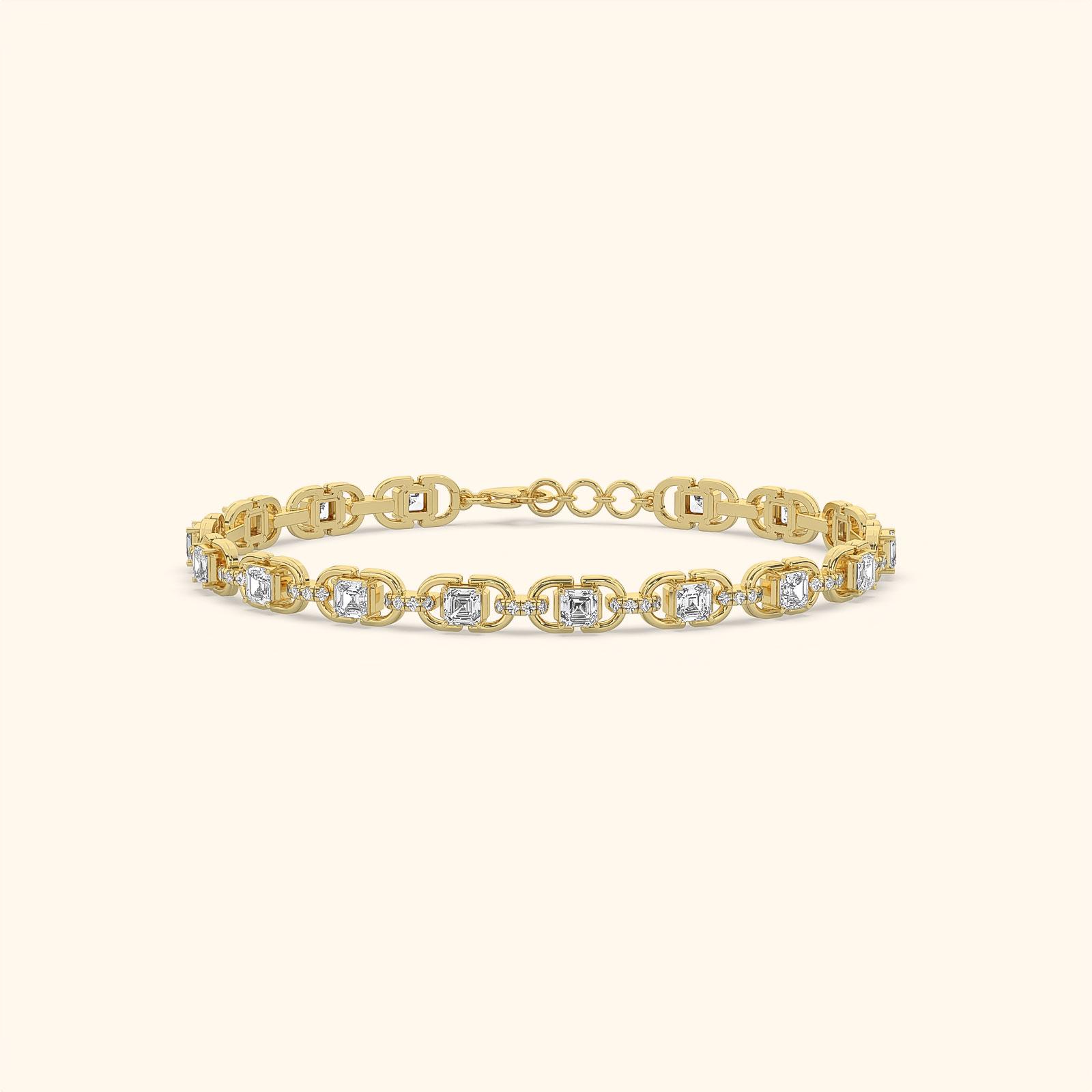 Classic Filigree Diamond Bracelet