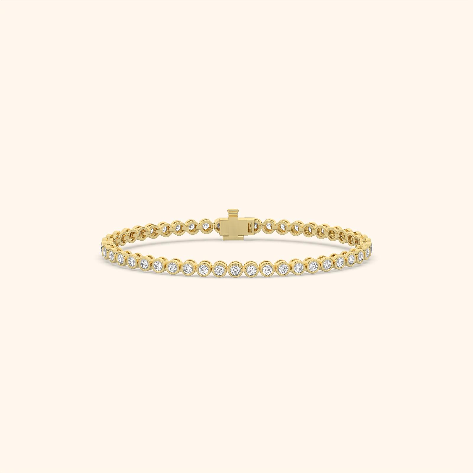 Signature Bezel Diamond Bracelet