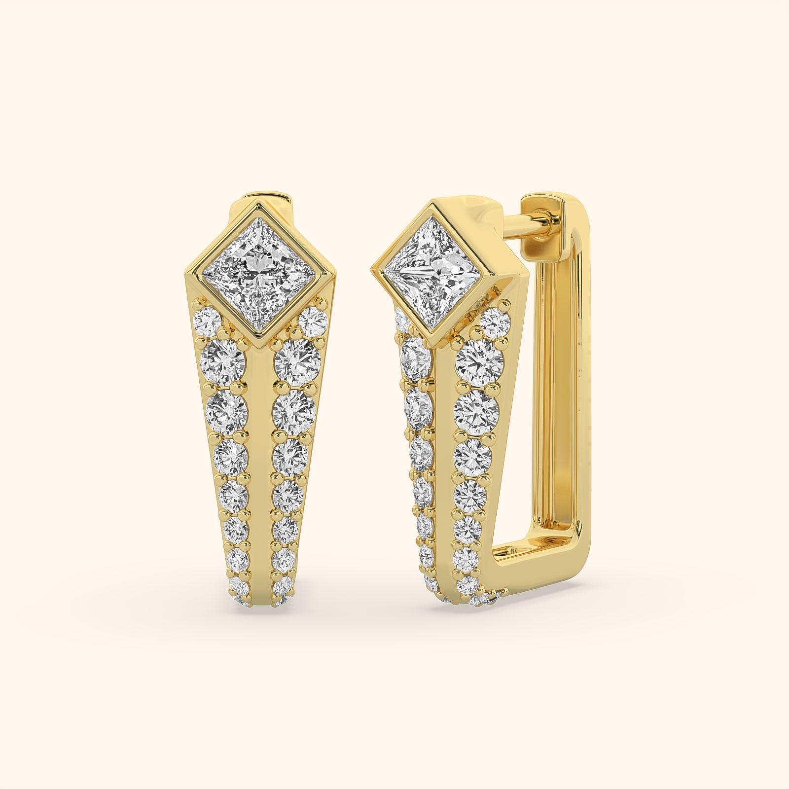 Imperial Shine Diamond Earrings