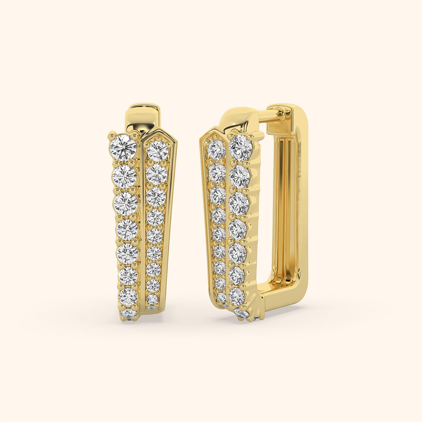 Celestial Radiance Diamond Earrings