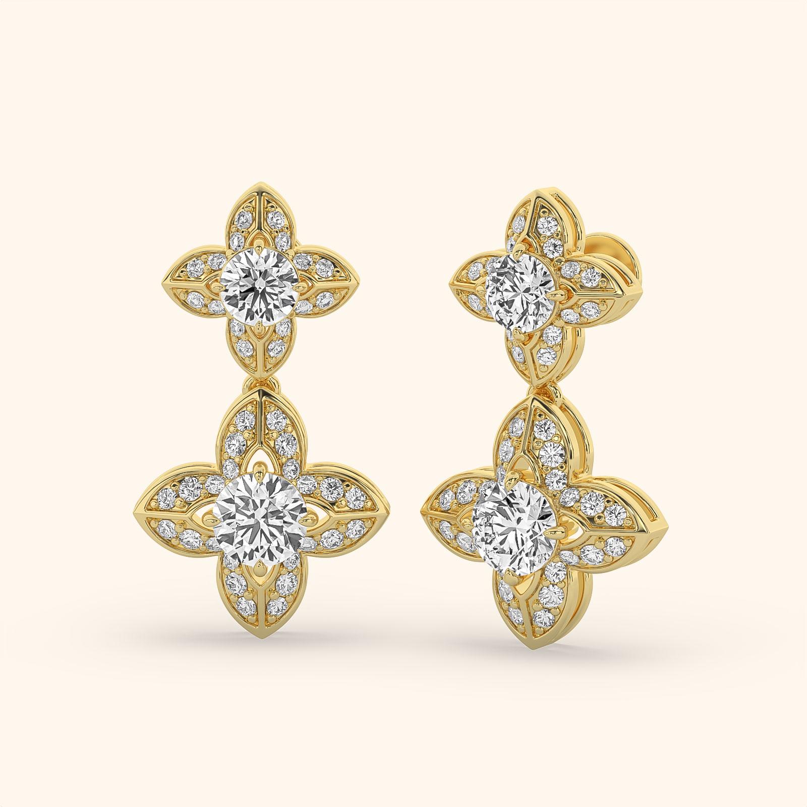 Dual Petal Danglers