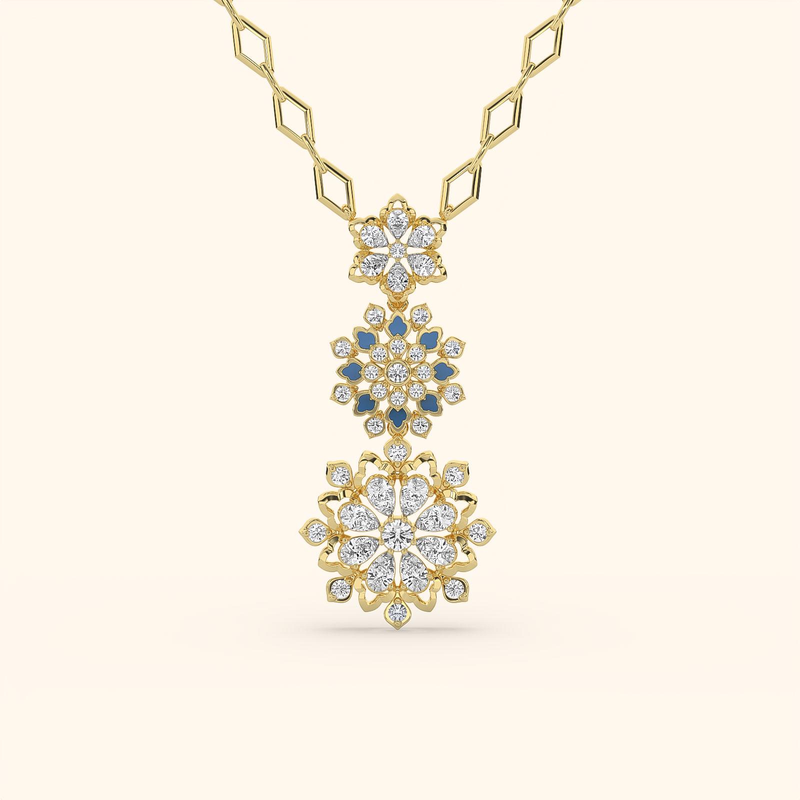 Eternelle Rombi Diamond Necklace
