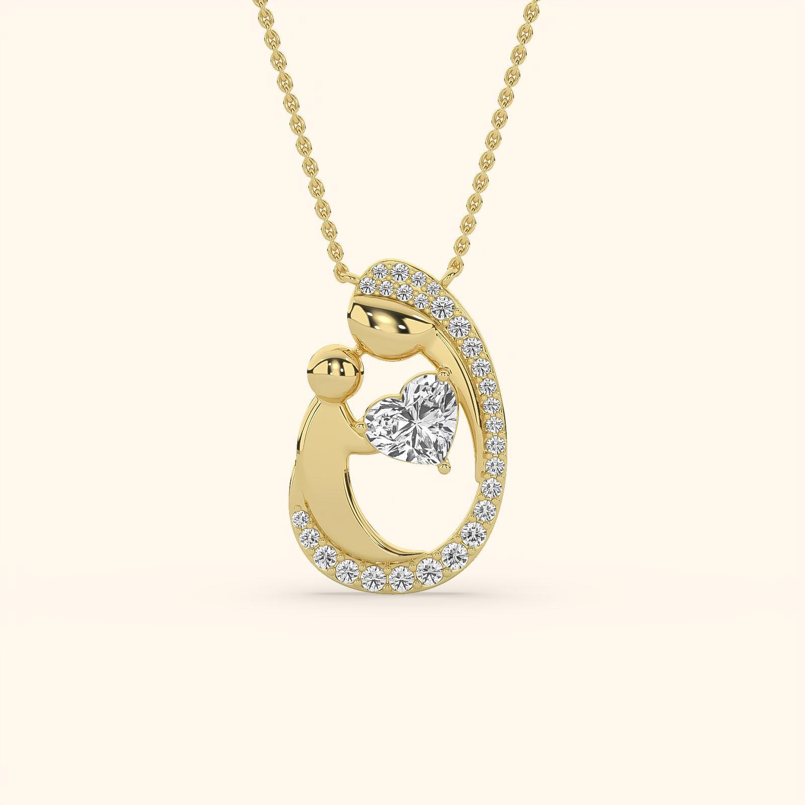 Heartfelt Connection Diamond Pendant