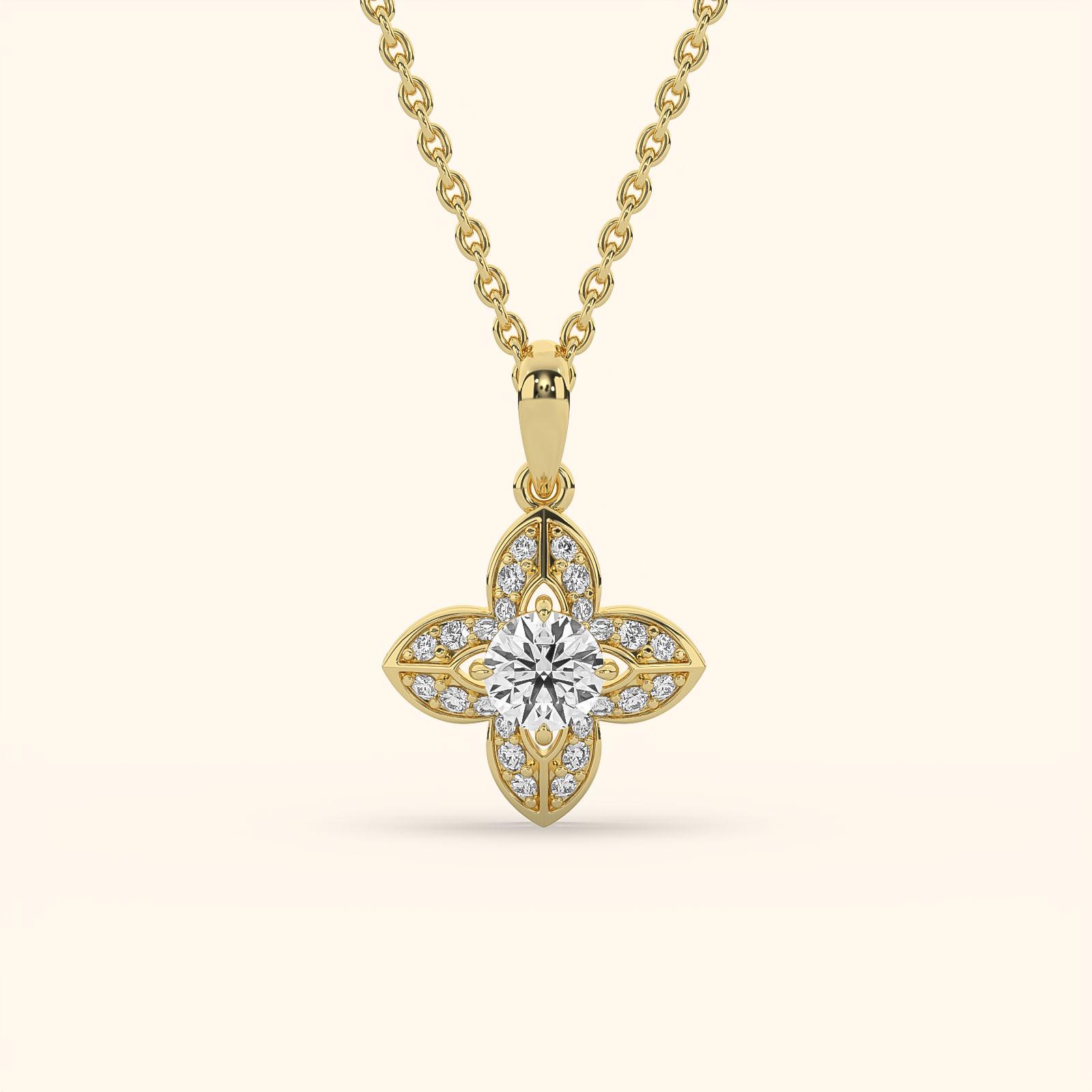 Ornate Blossom Pendant