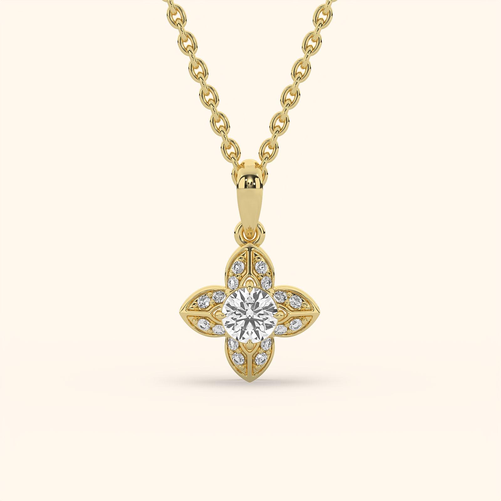 Dainty Petal Pendant
