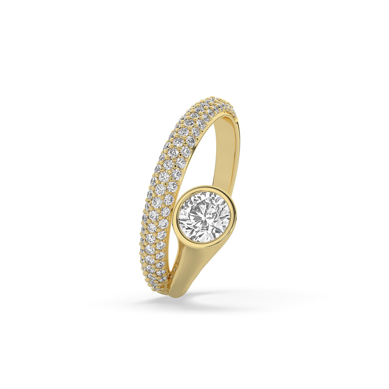 Modern Brilliance Diamond Ring
